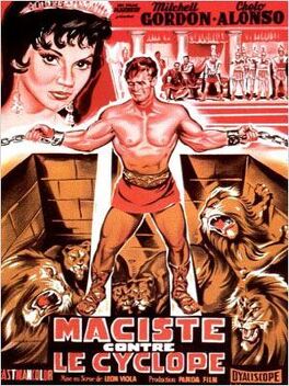 Affiche du film Maciste contre le cyclope