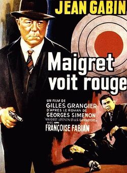 Couverture de Maigret voit rouge