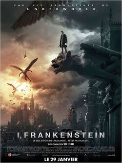 Couverture de I, Frankenstein