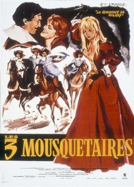 Affiche du film Les trois mousquetaires: la vengeance de Milady