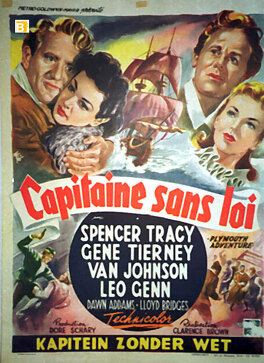 Affiche du film capitaine sans loi