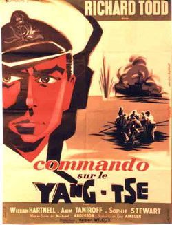 Couverture de Commando sur le Yang-Tsé