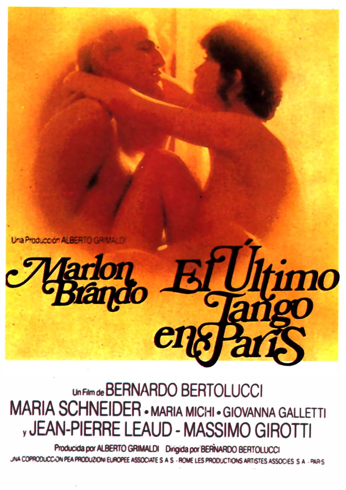 Affiches et pochettes Le dernier tango à Paris de Bernardo Bertolucci