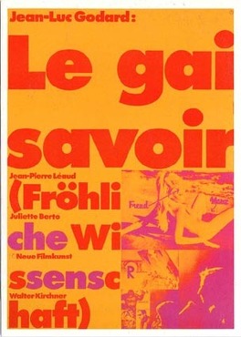 Affiche du film Le Gai Savoir