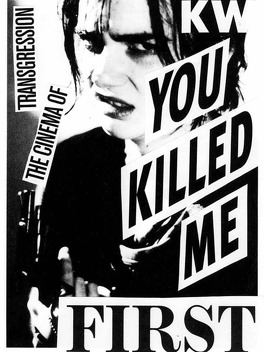 Affiche du film You Killed Me First