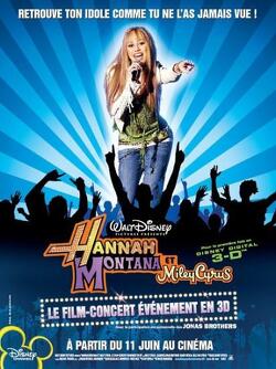Couverture de Hannah Montana et Miley Cyrus: le film concert évènement