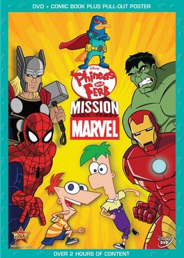 Affiche du film Phinéas et Ferb Mission Marvel