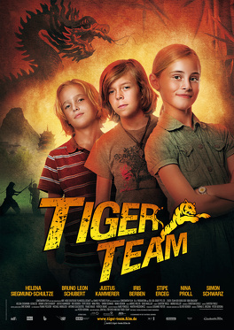 Affiche du film Tiger team, la légende des 1000 dragons