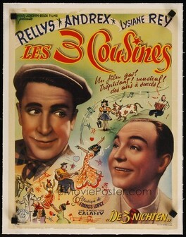Affiche du film Les trois cousines