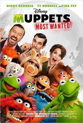 Affiche du film Muppets most wanted