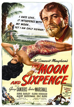 Couverture de The Moon and Sixpence