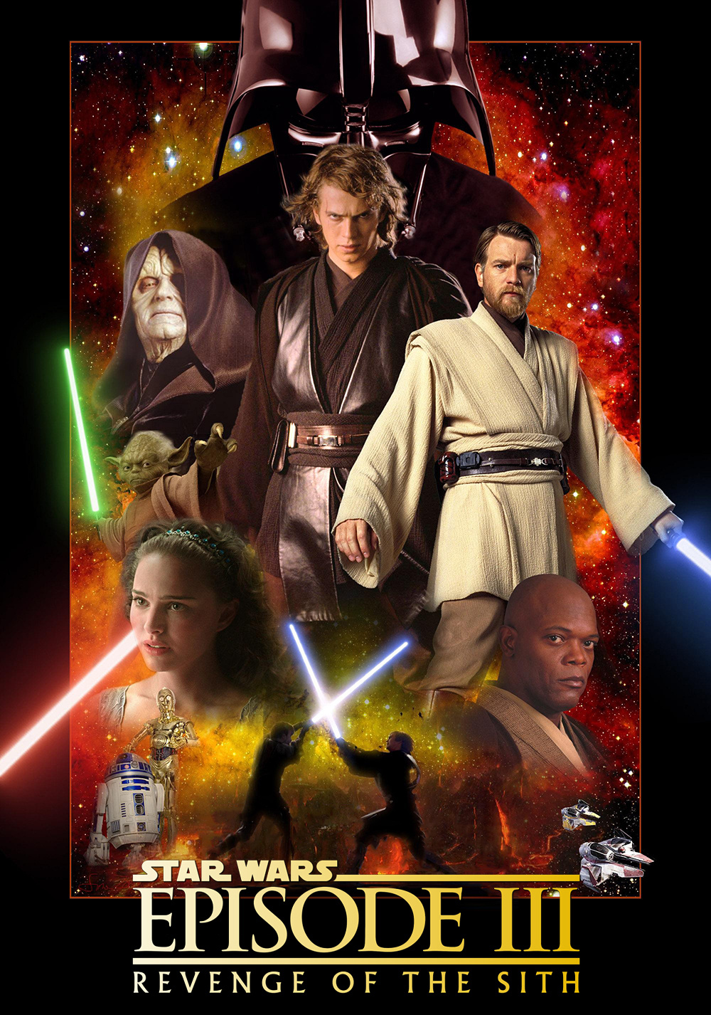 Affiches et pochettes Star Wars, Épisode 3 : La revanche des Sith de