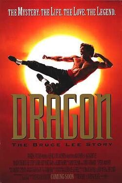 Couverture de Dragon, l'histoire de Bruce Lee