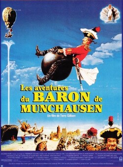 Couverture de Les aventures du baron de Munchausen