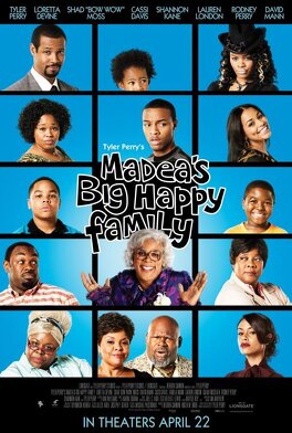 Affiche du film Madea's Big Happy Family