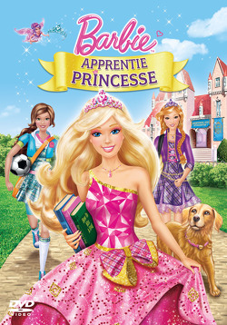 Couverture de Barbie apprentie princesse