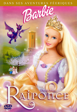 Affiche du film Barbie, princesse Raiponce