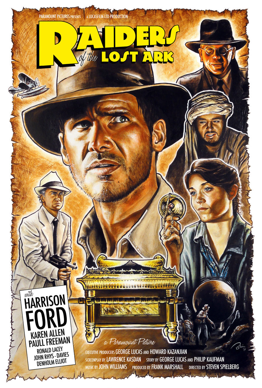 Affiches et pochettes Indiana Jones I : Les aventuriers de l'Arche
