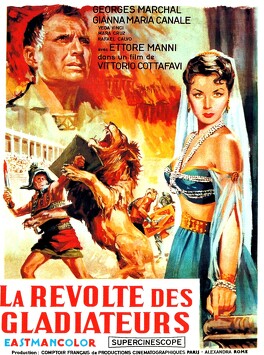 Affiche du film La Révolte des gladiateurs