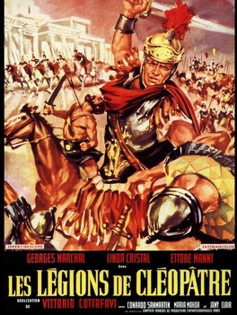Affiche du film Les légions de Cléopâtre