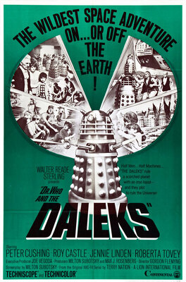 Affiche du film Dr. Who et les Daleks