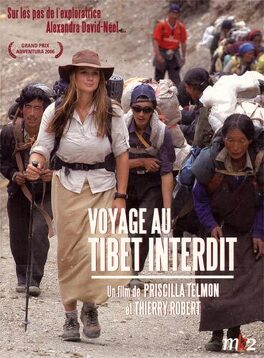 Affiche du film Voyage au Tibet interdit