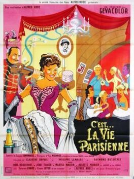 Affiche du film C'est la vie parisienne