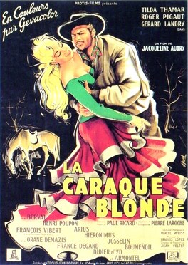 Affiche du film La caraque blonde