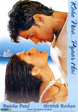 Affiche du film Kaho naa...pyaar hai (Dis moi que tu m'aimes)