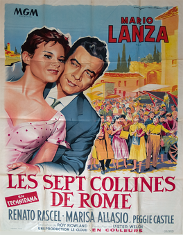 Affiche du film Les sept collines de Rome