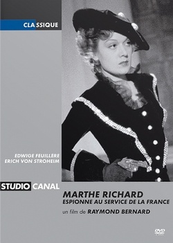 Couverture de Marthe Richard, au service de la France