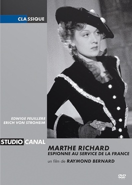 Affiche du film Marthe Richard, au service de la France