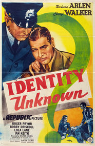 Affiche du film Identity Unknown