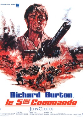 Affiche du film Le cinquième commando