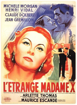 Couverture de L'Étrange Madame X