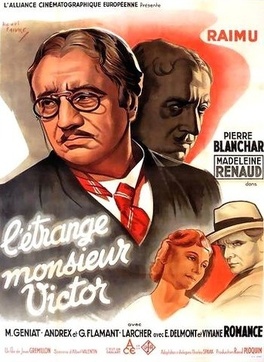Affiche du film L'Étrange Monsieur Victor