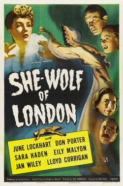 Couverture de She-Wolf of London