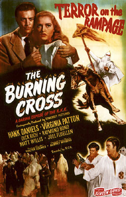 Affiche du film The Burning Cross