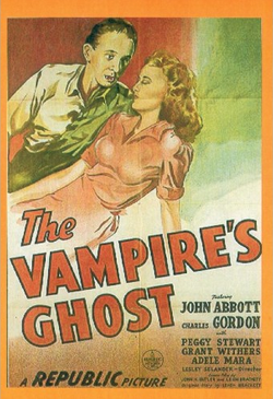 Couverture de The Vampire's Ghost