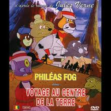 Affiche du film Philéas Fog dans Voyage au centre de la Terrre