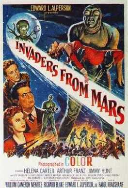 Affiche du film Les Envahisseurs de la Planète Rouge