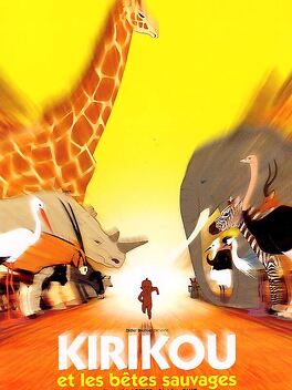 Affiche du film Kirikou et les bêtes sauvages
