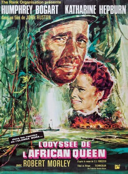 Affiche du film L'Odyssée de l'African Queen