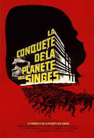 Affiche du film La Conquête de la planète des singes