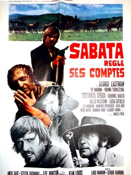 Affiche du film Sabata Règle Ses Comptes