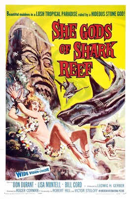 Affiche du film She Gods Of Shark Reef
