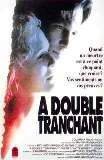 Affiche du film À double tranchant