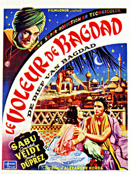 Affiche du film Le voleur de Bagdad (1940)