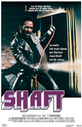 Affiche du film Shaft, les nuits rouges de Harlem
