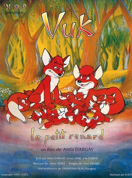 Affiche du film Vuk le petit renard